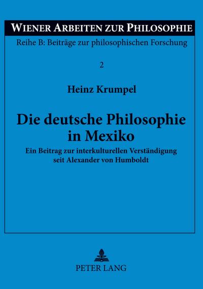 Die deutsche Philosophie in Mexiko