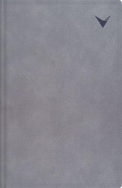 Nbla, Biblia de Estudio, Interior a DOS Colores, Leathersoft, Gris, Comfort Print