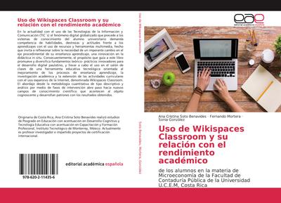 Uso de Wikispaces Classroom y su relación con el rendimiento académico