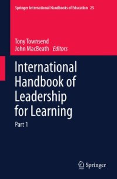 International Handbook of Leadership for Learning