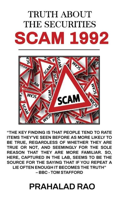 TRUTH ABOUT THE SECURITIES SCAM 1992