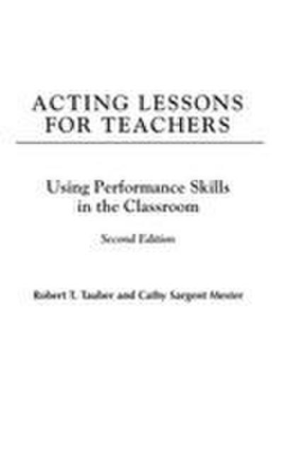 Acting Lessons for Teachers