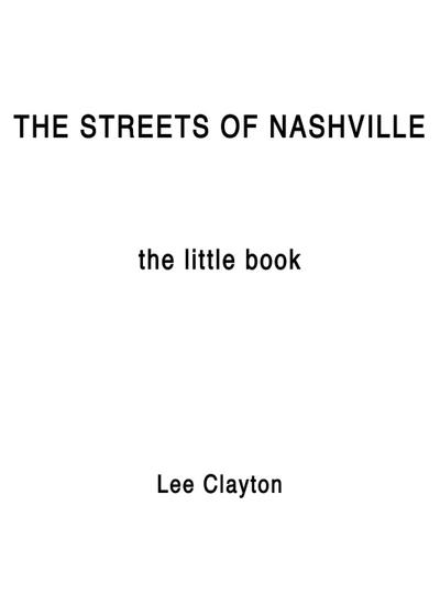 Streets of Nashville - The Little Book