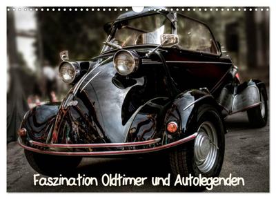 Faszination Oldtimer und Autolegenden (Wandkalender 2024 DIN A3 quer), CALVENDO Monatskalender