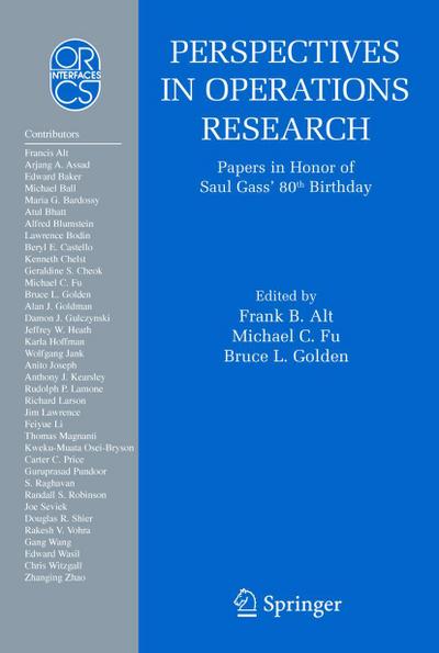 Perspectives in Operations Research