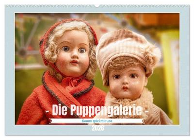 Die Puppengalerie (Wandkalender 2026 DIN A2 quer), CALVENDO Monatskalender