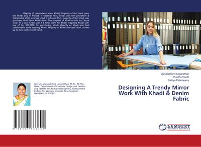 Designing A Trendy Mirror Work With Khadi & Denim Fabric