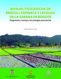 Manual poscosecha de brócoli, espinaca y lechuga e