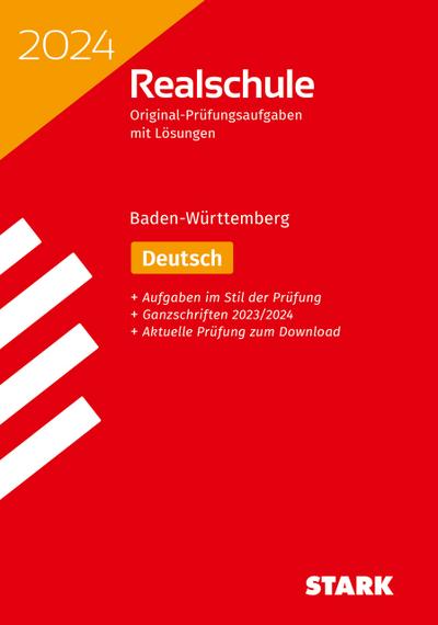 STARK Original-Prüfungen Realschule 2024 - Deutsch - Baden-Württemberg