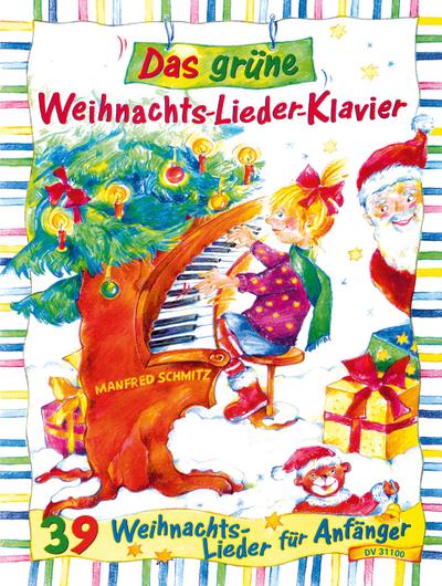 Das grüne Weihnachts-Lieder-Klavier