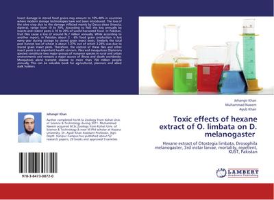 Toxic effects of hexane extract of O. limbata on D. melanogaster