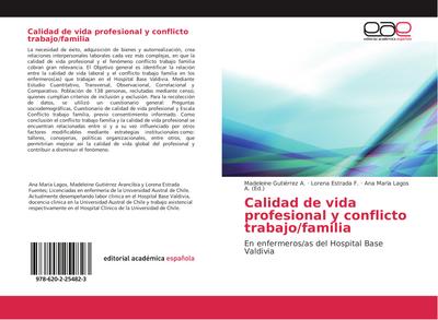 Calidad de vida profesional y conflicto trabajo/familia