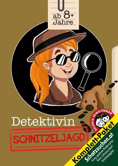 Detektivinnen Schnitzeljagd Schatzsuche Mädchen Kindergeburtstag ab 8 Jahre (Grundschüler)