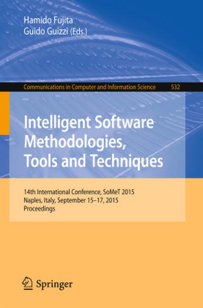 Intelligent Software Methodologies, Tools and Techniques