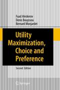 Utility Maximization, Choice and Preference