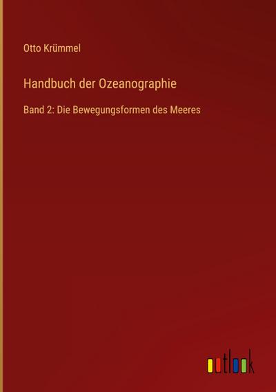 Handbuch der Ozeanographie