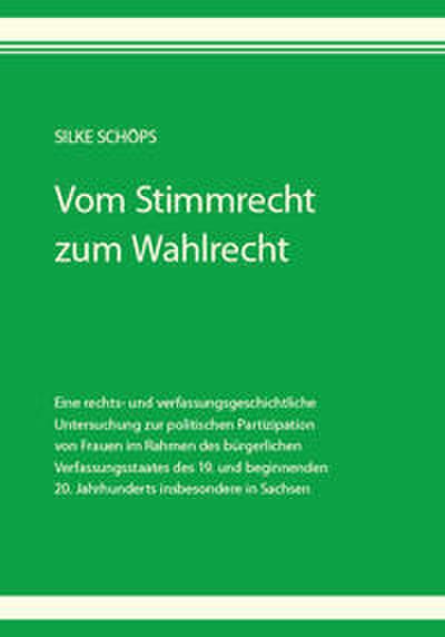 Vomm Stimmrecht zum Wahlrecht