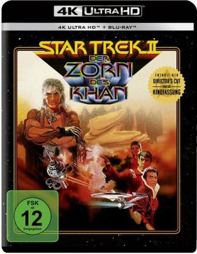 Star Trek II: Der Zorn des Khan 4K, 1 UHD-Blu-ray + 1 Blu-ray