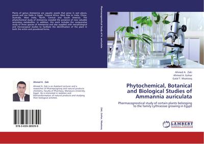 Phytochemical, Botanical and Biological Studies of Ammannia auriculata