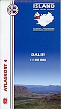Atlaskort 04 Dalir 1 : 100 000