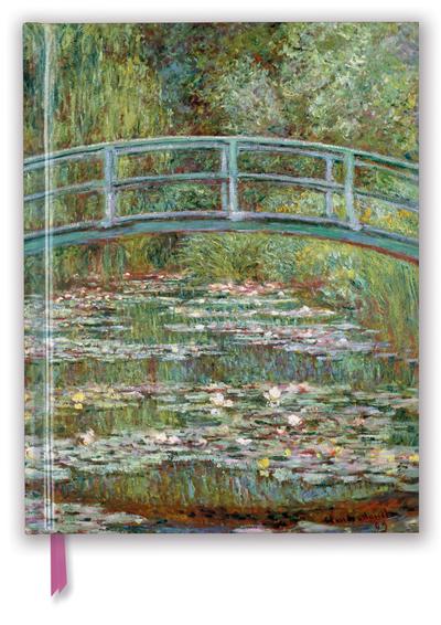Claude Monet: Bridge Over a Pond of Water Lilies (Blank Sketch Book)