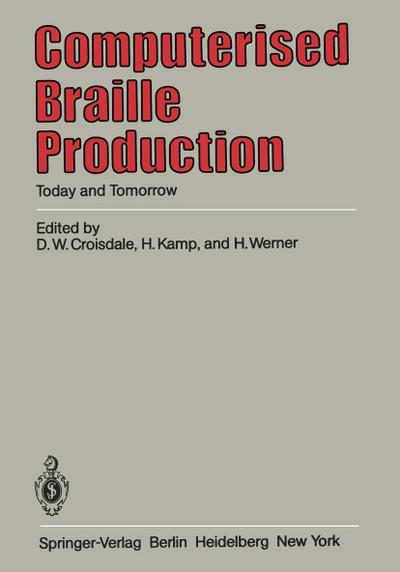 Computerised Braille Production