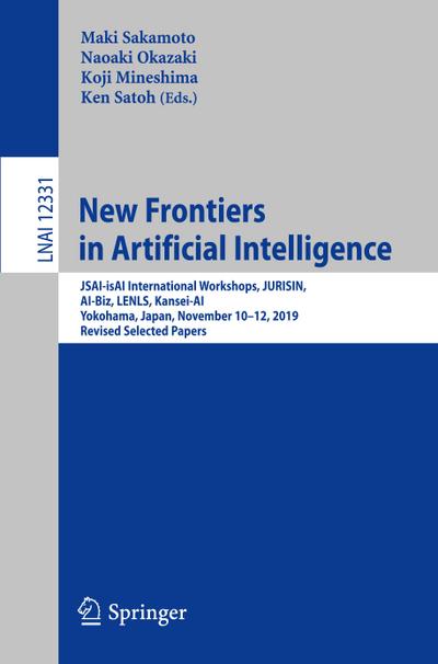 New Frontiers in Artificial Intelligence