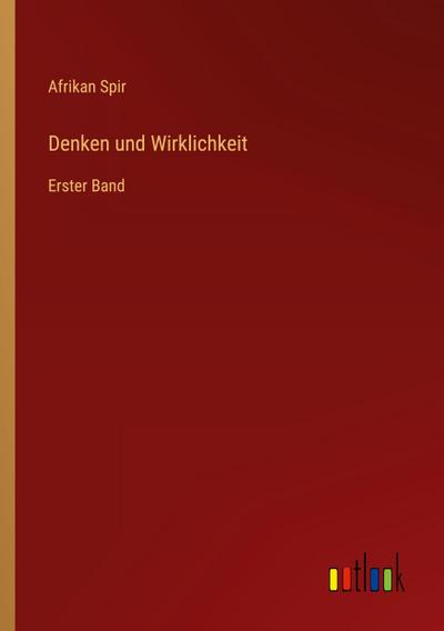 Denken und Wirklichkeit