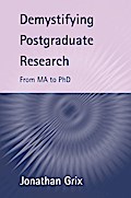 Demystifying Postgraduate Research
