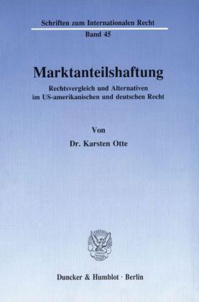 Marktanteilshaftung.
