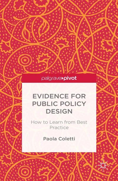 Evidence for Public Policy Design