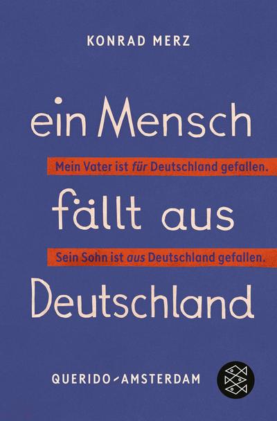 Ein Mensch fällt aus Deutschland