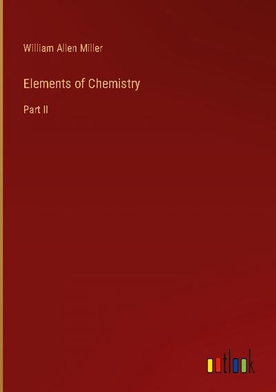 Elements of Chemistry