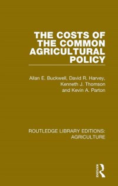 Costs of the Common Agricultural Policy