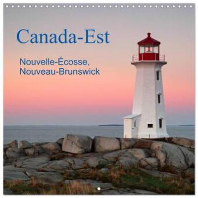 Canada-Est (Calendrier mural carré 2026 30x30 cm) Calendrier double avec une page pour vos prises de notes