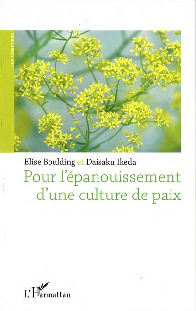 Pour l’épanouissement d’une culture de paix