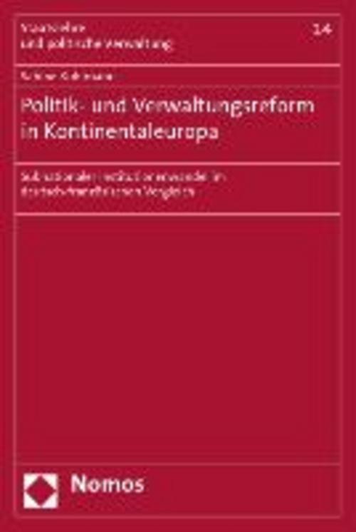 Politik- und Verwaltungsreform in Kontinentaleuropa, Sabine Kuhlmann