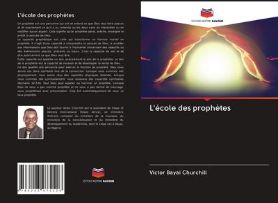 L’école des prophètes