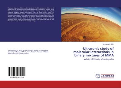 Ultrasonic study of molecular interactions in binary mixtures of MMA
