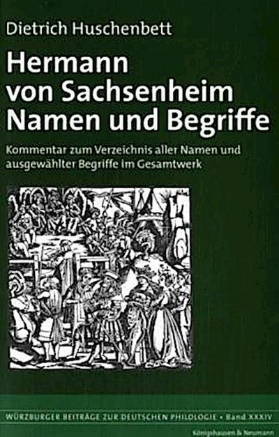 Hermann von Sachsenheim - Namen und Begriffe