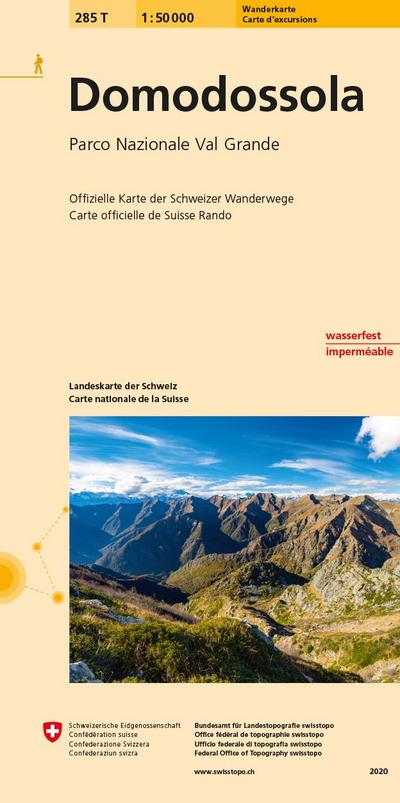 Swisstopo 1 : 50 000 Domodossola