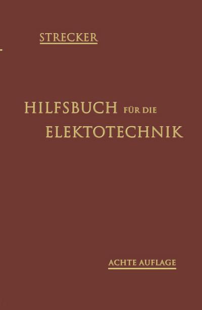 Hilfsbuch für die Elektrotechnik
