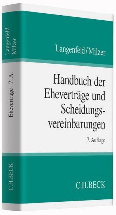 Handbuch der Eheverträge und Scheidungsvereinbarungen, m. CD-ROM