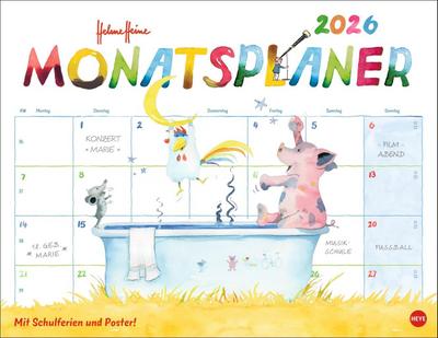 Helme Heine: Monatsplaner 2026