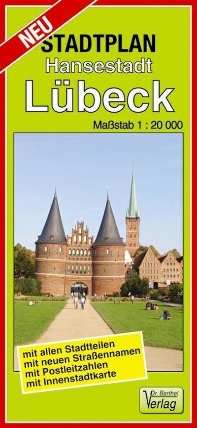 Stadtplan Hansestadt Lübeck 1:20 000