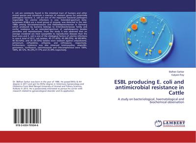 ESBL producing E. coli and antimicrobial resistance in Cattle