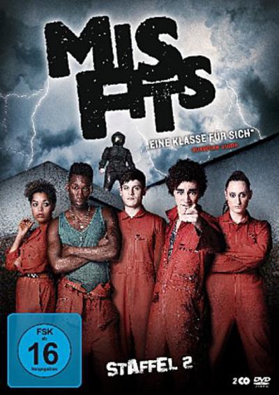 Misfits. Staffel.2, 2 DVDs