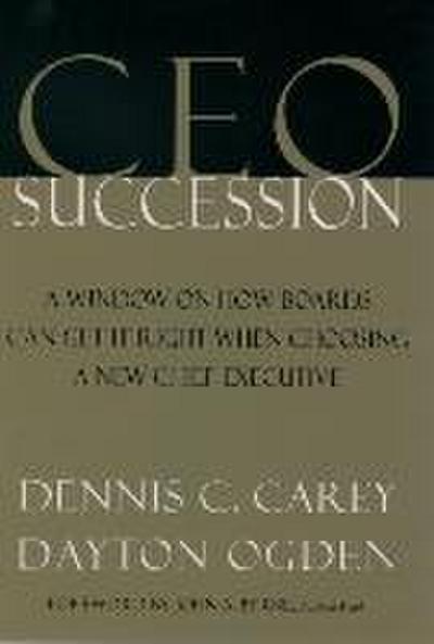 CEO Succession