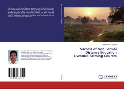 Success of Non Formal Distance Education Livestock Farming Courses