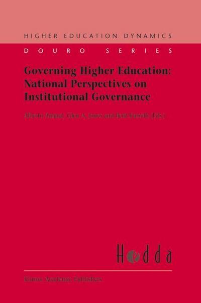 Governing Higher Education: National Perspectives on Institutional Governance